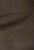 Brown HB w/ Navy WP Pin Cavani Tweed