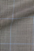 drago grey plaid w/ blue windowpane
