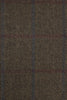 Tessilstrona Olive w- saddle brown-blue checks