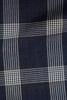 premium navy large glen plaid