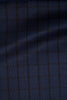 premium navy birdseye w/ black check