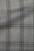 premium light grey large plaid