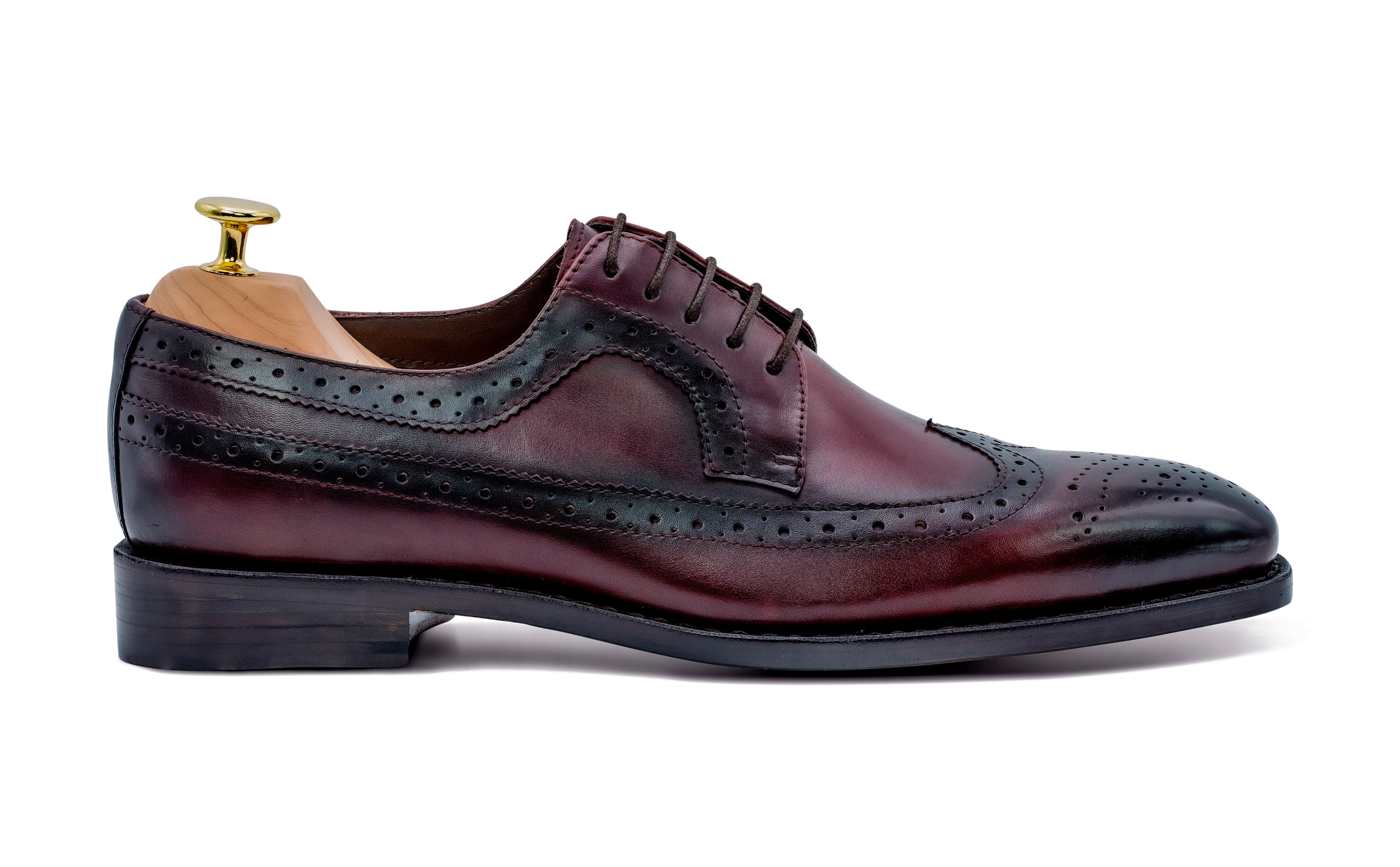 Hayes Burgundy and Black