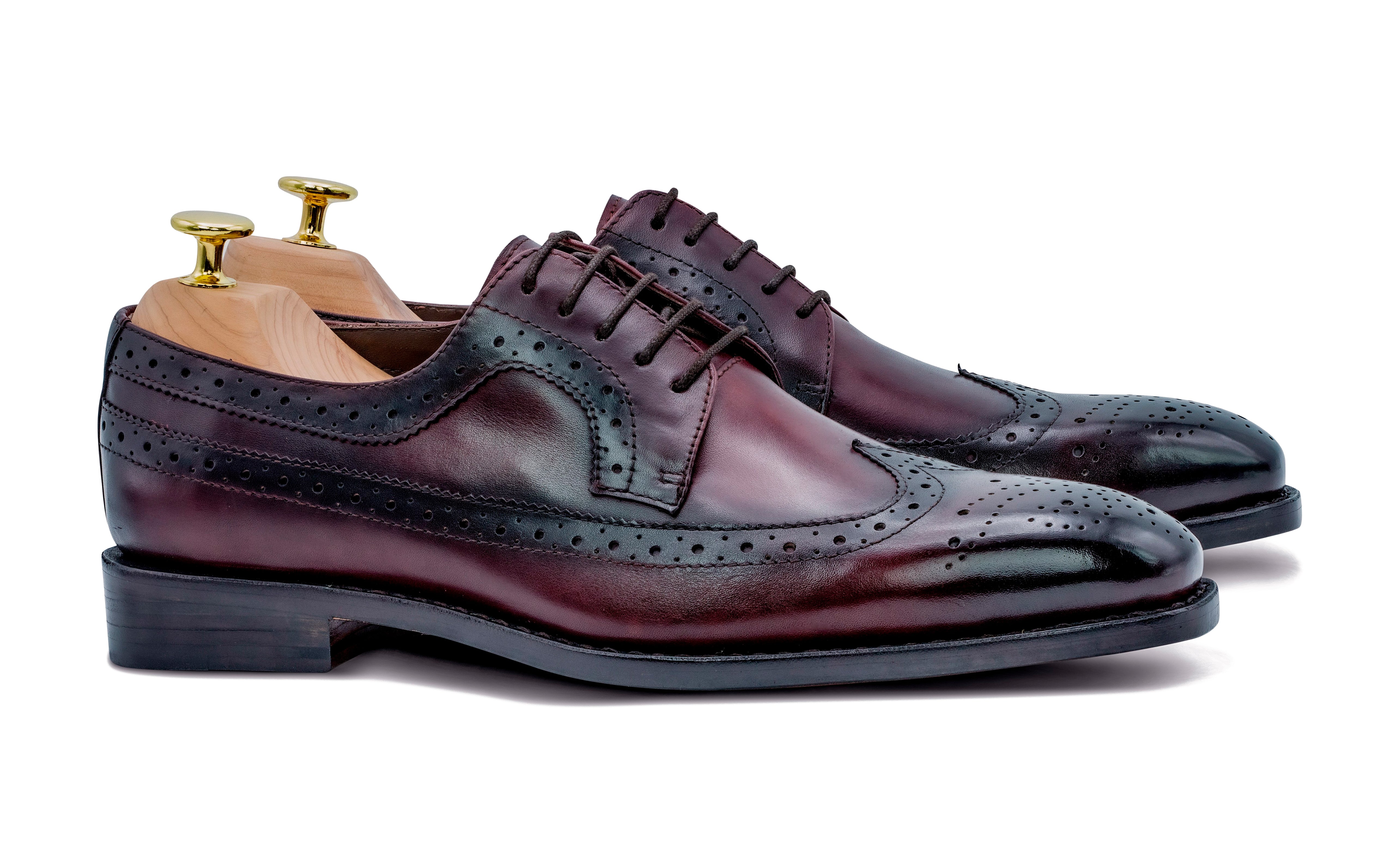 Hayes Burgundy and Black